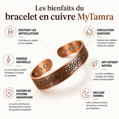 MyTamra™ armband van puur koper