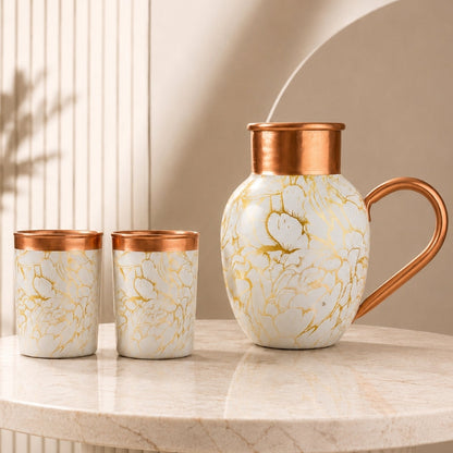 Karaf van 99,9% puur massief koper - Heritage Collection