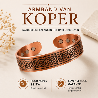 MyCupria armband van puur koper