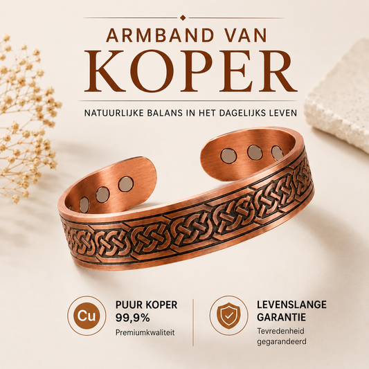 MyCupria armband van puur koper