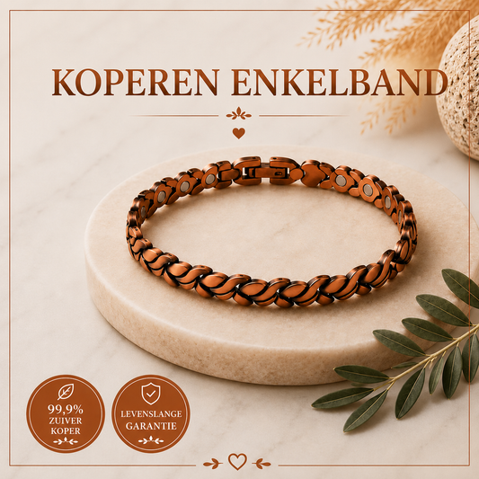 Enkelband van puur koper