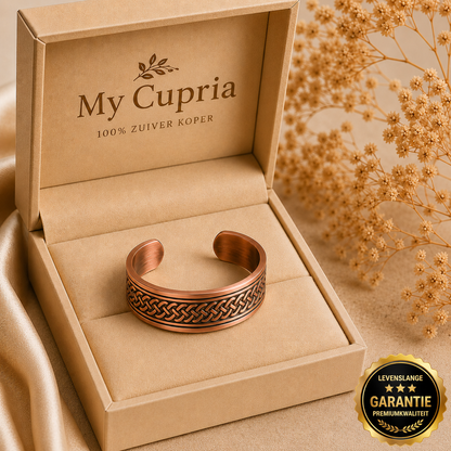 MyCupria ring van puur koper