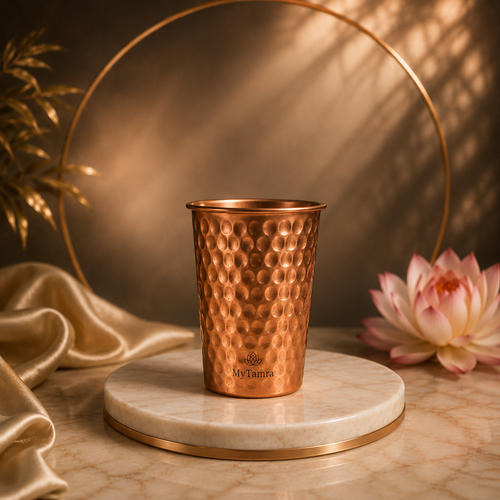 Glas van 99,9% massief koper - Heritage
